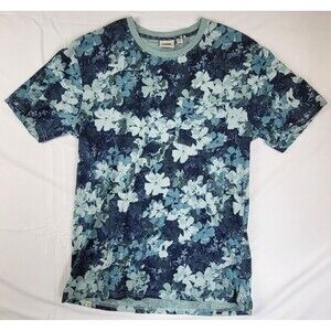 Vans Off The Wall Pocket T-Shirt Mens Size XL Floral All Over Print SkateCore